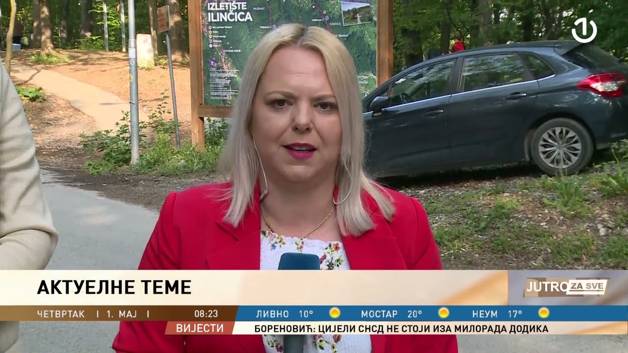 Prvi maj u Tuzli, izletište Ilinčica