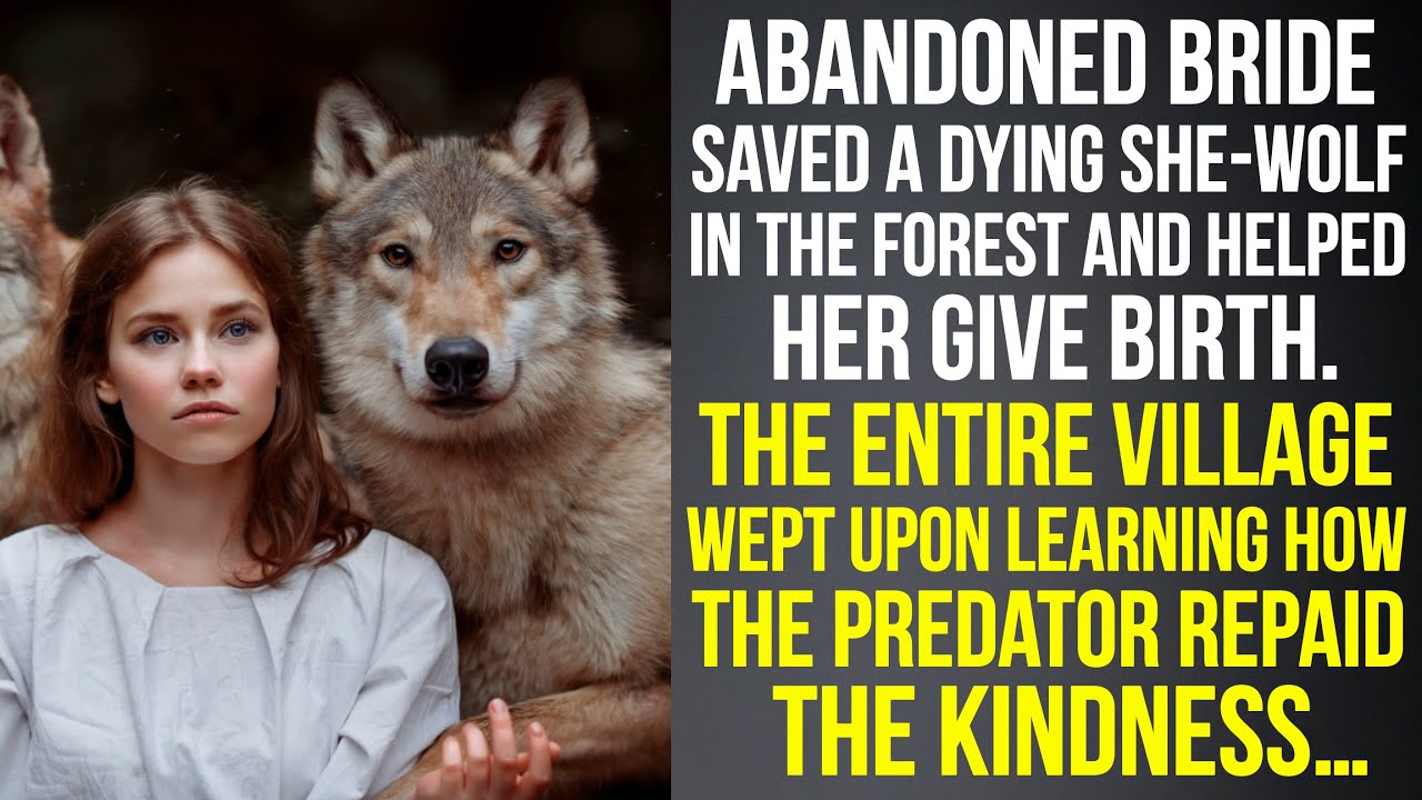 Abandoned Bride Saved a Pregnant She-Wolf in the Swamp. Here’s How the Predator Thanked the Orphan…