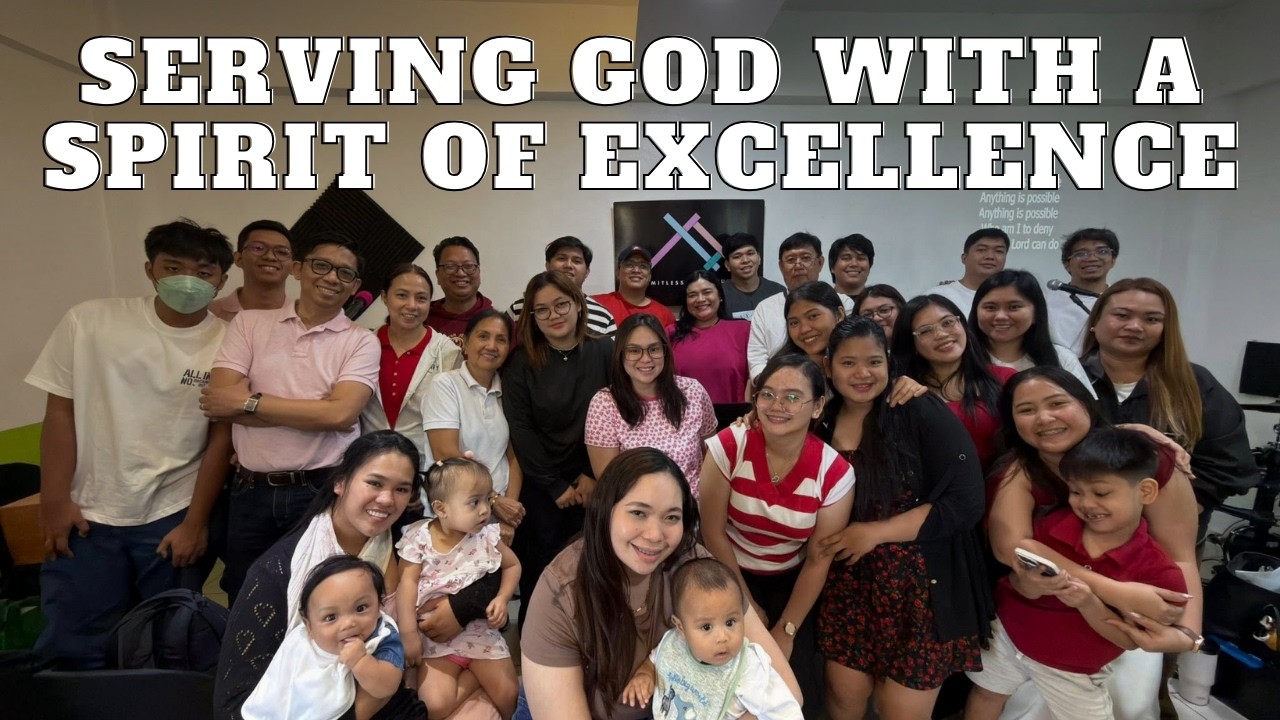 Serving God with a Spirit of Excellence | Pastora Ella Sanvictores