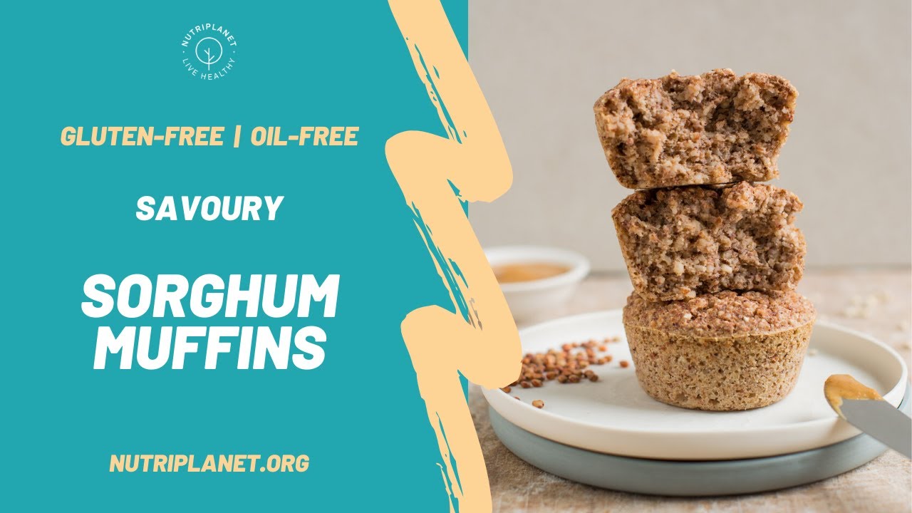 Savoury Vegan Sorghum Bread Muffins [Gluten-Free, Oil-Free, Soy-Free]