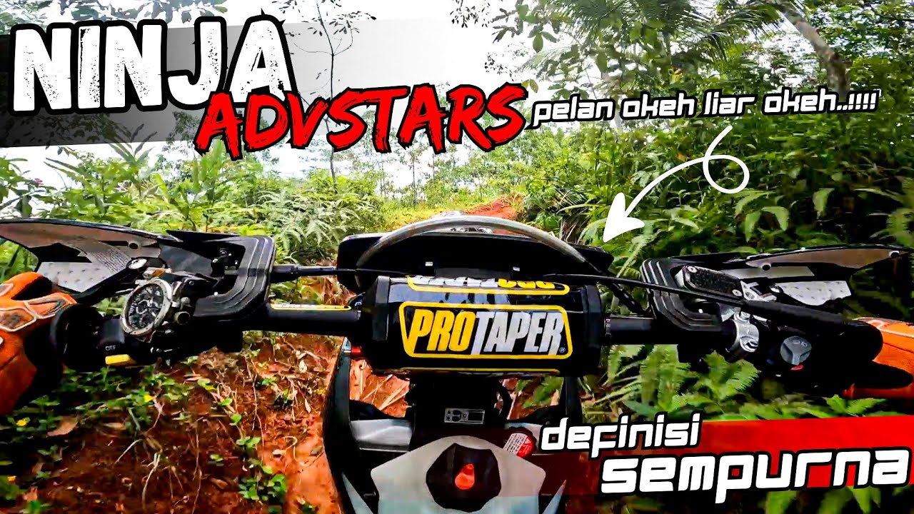 TEST TRABAS TRAIL NINJA ADVStars - PERTAMA KALI PAKE 2TAK..!!!