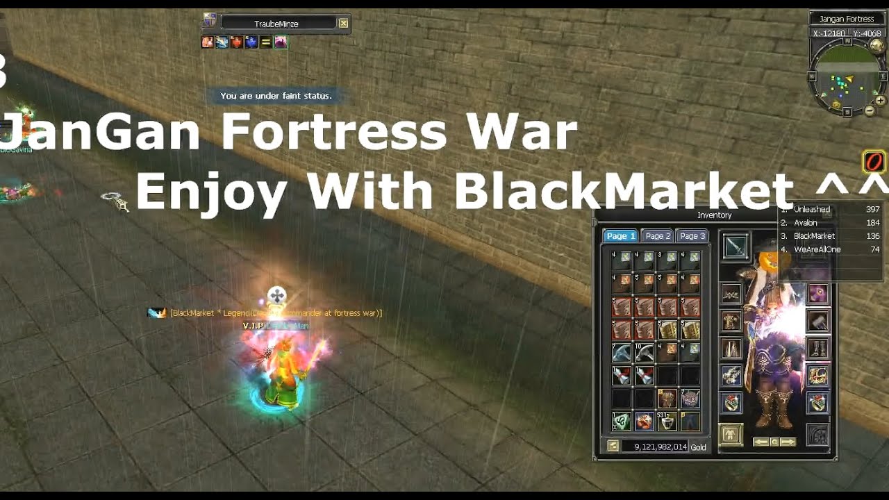 JanGan Fortress War - BlackMarket - Orgin Online