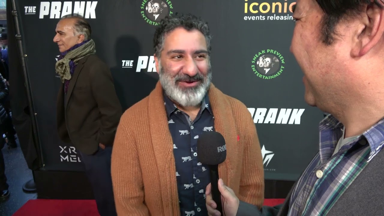 Parvesh Cheena Carpet Interview at The Prank Premiere
