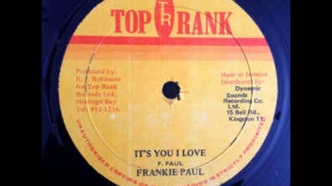 Frankie Paul - It's You I Love (Extended Mix)