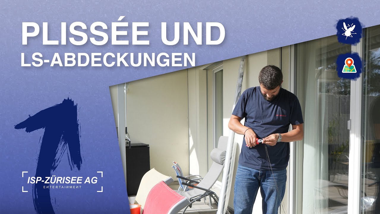 Plissée und LS-Abdeckung