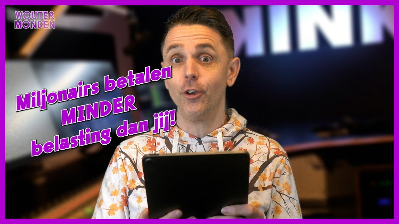Miljonairs betalen MINDER belasting dan jij!