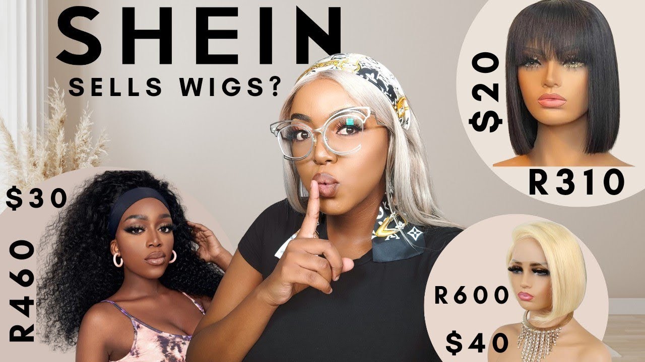 SHEIN HUMAN HAIR WIGS UNDER R800/ $54!