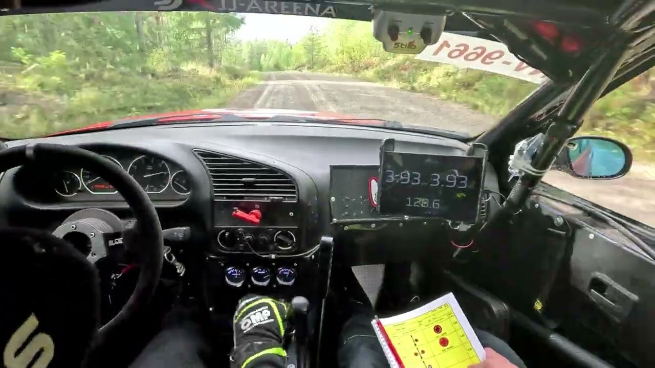 Grafiteam Ralli 13.09.2025 Liimatainen / Timonen EK3 nro91 Bmw 325