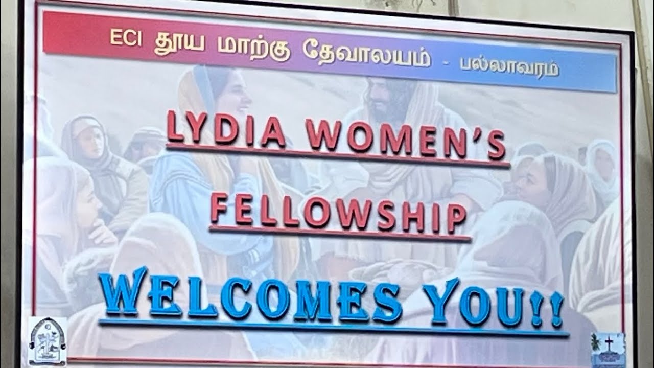 புத்தியுள்ள ஸ்திரி | Lydia Women’s Fellowship |  ECI St Marks Church | Pallavaram | 8th Mar 2026
