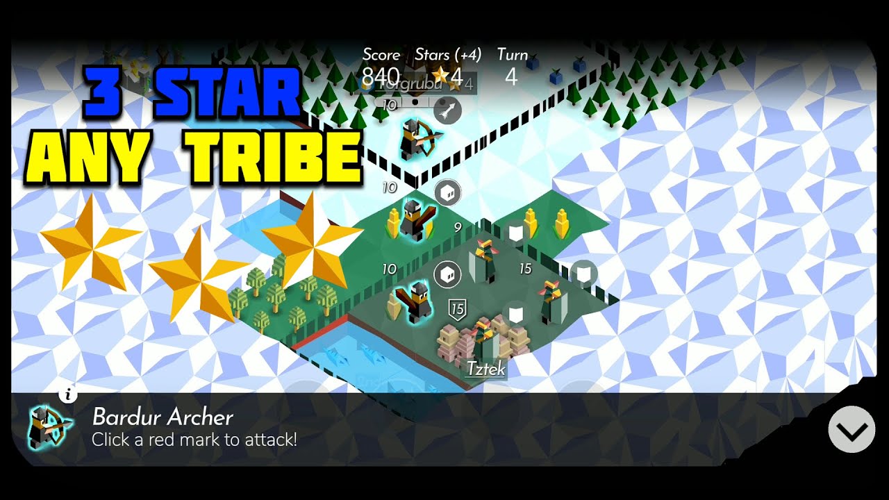 How to Get 3 Stars With ANY Polytopia Tribe | Polytopia 3 Star Strategy (Read Description)