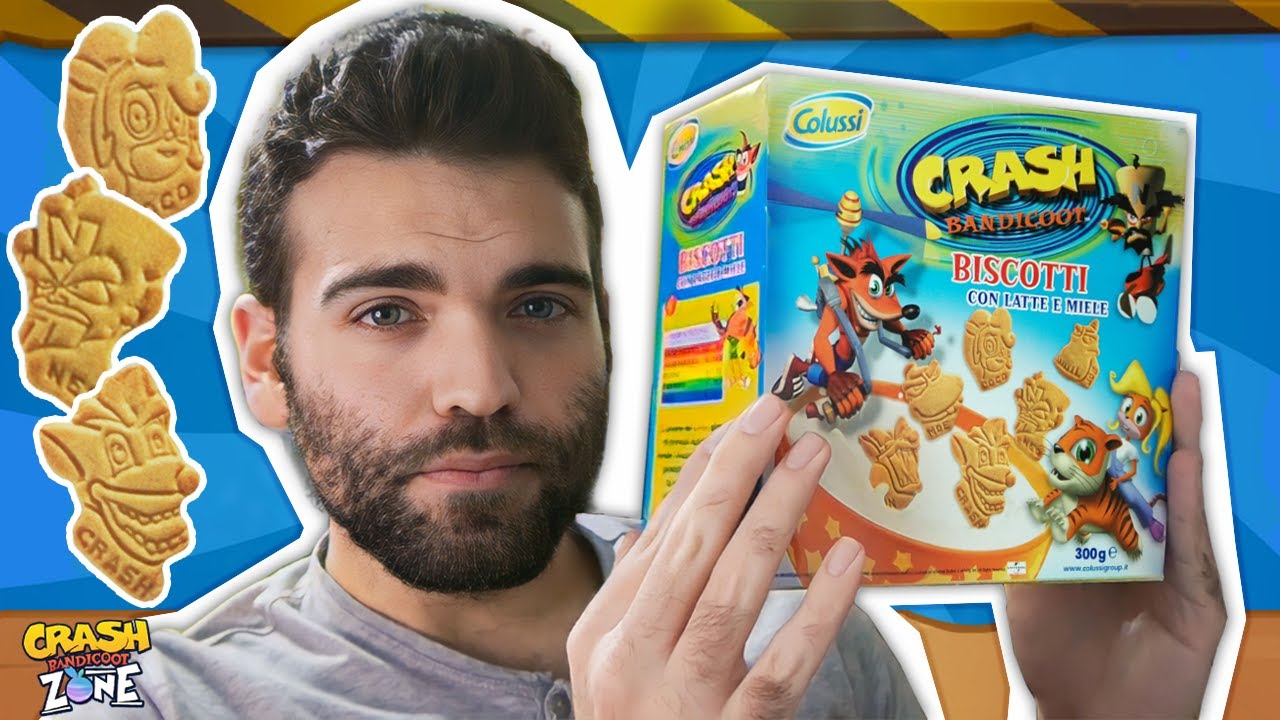 I BISCOTTI UFFICIALI DI CRASH BANDICOOT!