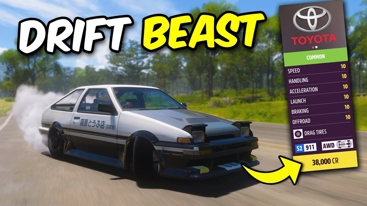 The Top 5 *BEST* Drift Cars in Forza Horizon 5