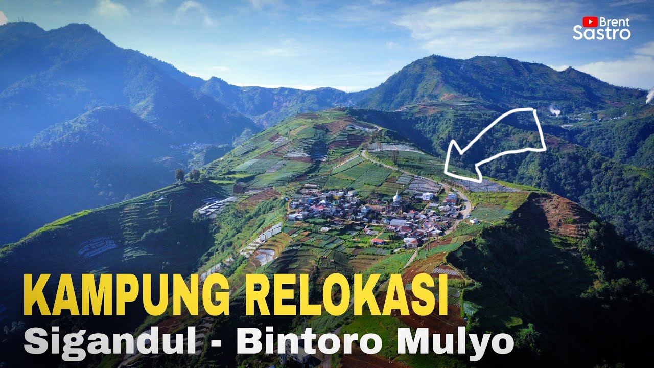 SEPERTI INI...KAMPUNG RELOKASI DULUNYA DARI DUSUN SIGANDUL BATANG