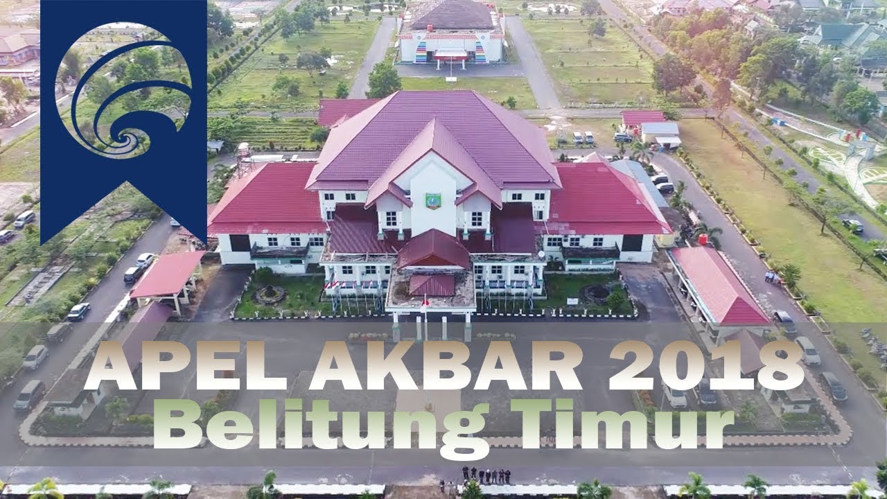 Apel Bersama 2018 | Halaman Kantor Bupati Belitung Timur | Drone View