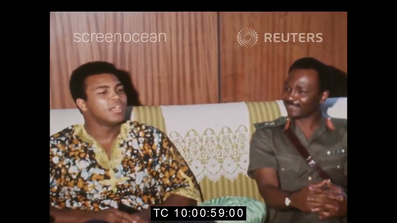 General Gowon Informs Muhammad Ali That Ali Is The 