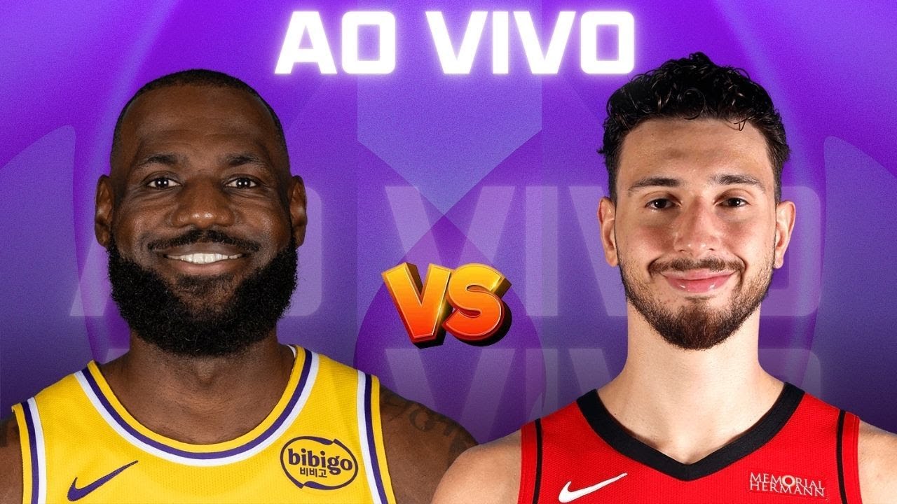 LOS ANGELES LAKERS X HOUSTON ROCKETS / AO VIVO / TEMPORADA REGULAR