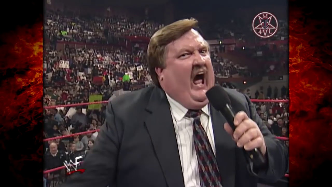 WWF RAW IS WAR January 19, 1998 Me and Paul Bearer Mock The Undertaker