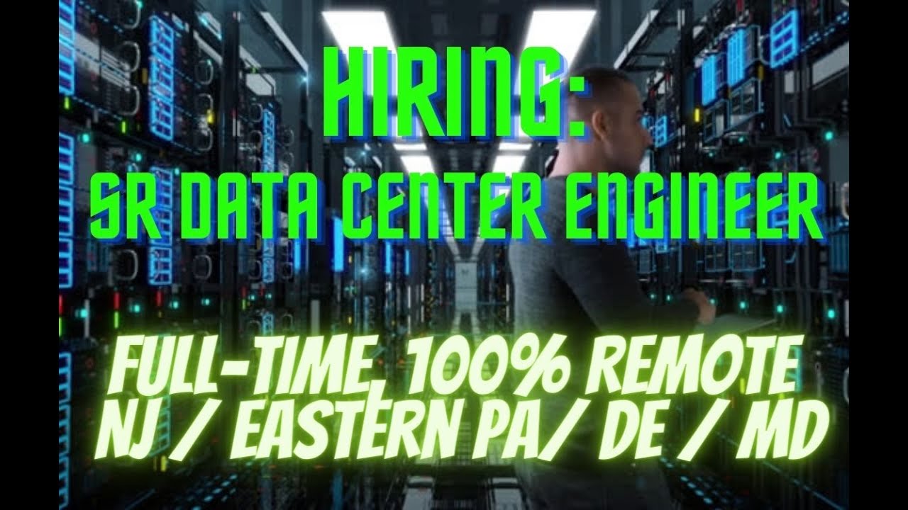Hiring Sr. Solutions Engineer (Data Center, HCI, Cloud) - Full-time 100% remote role (in USA)