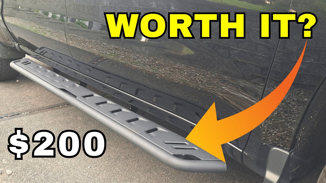 Как установить подножки на Chevy Silverado