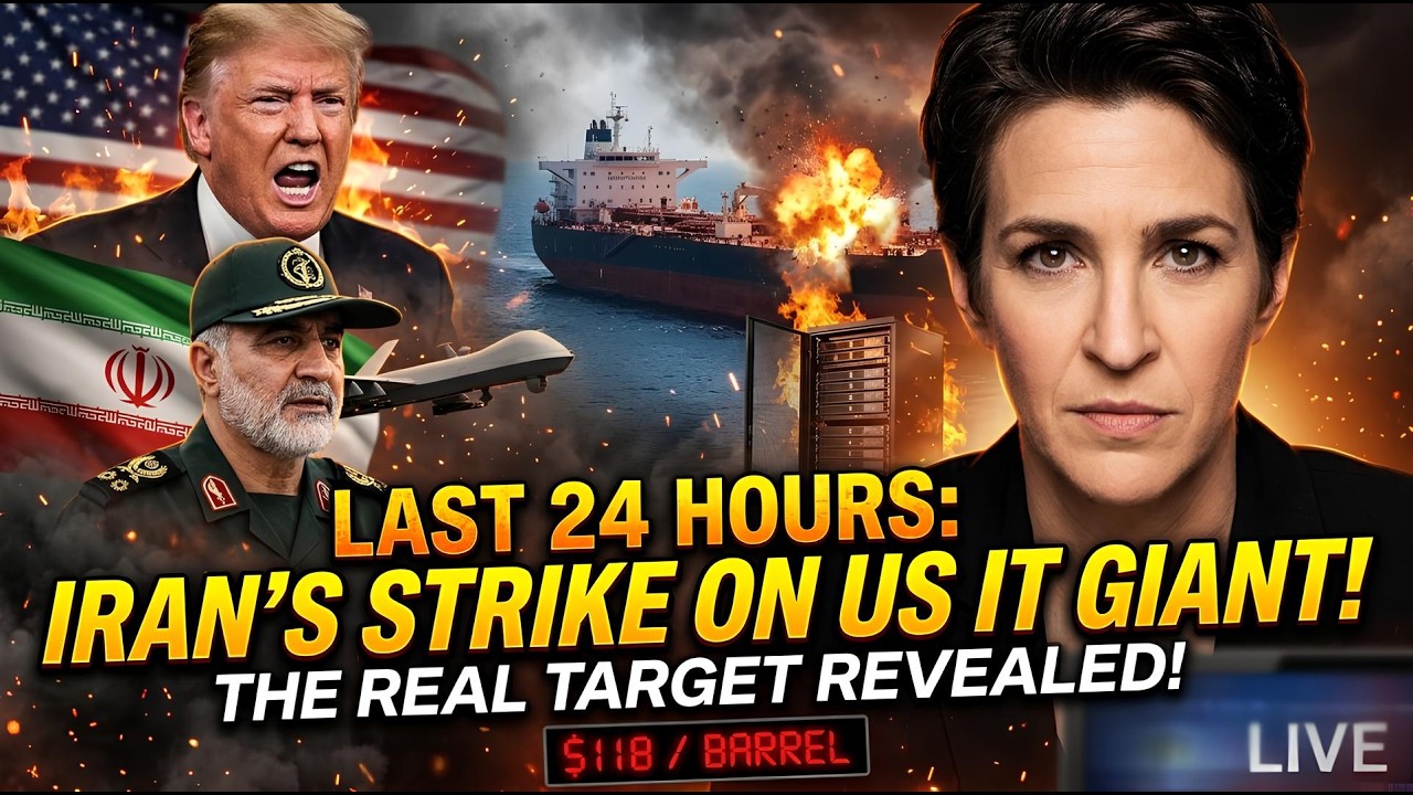 LAST 24 HOURS: Iran&rsquo;s April 1st Strike on US IT Giant &ndash; The Real Target Revealed - Rachel Maddow
