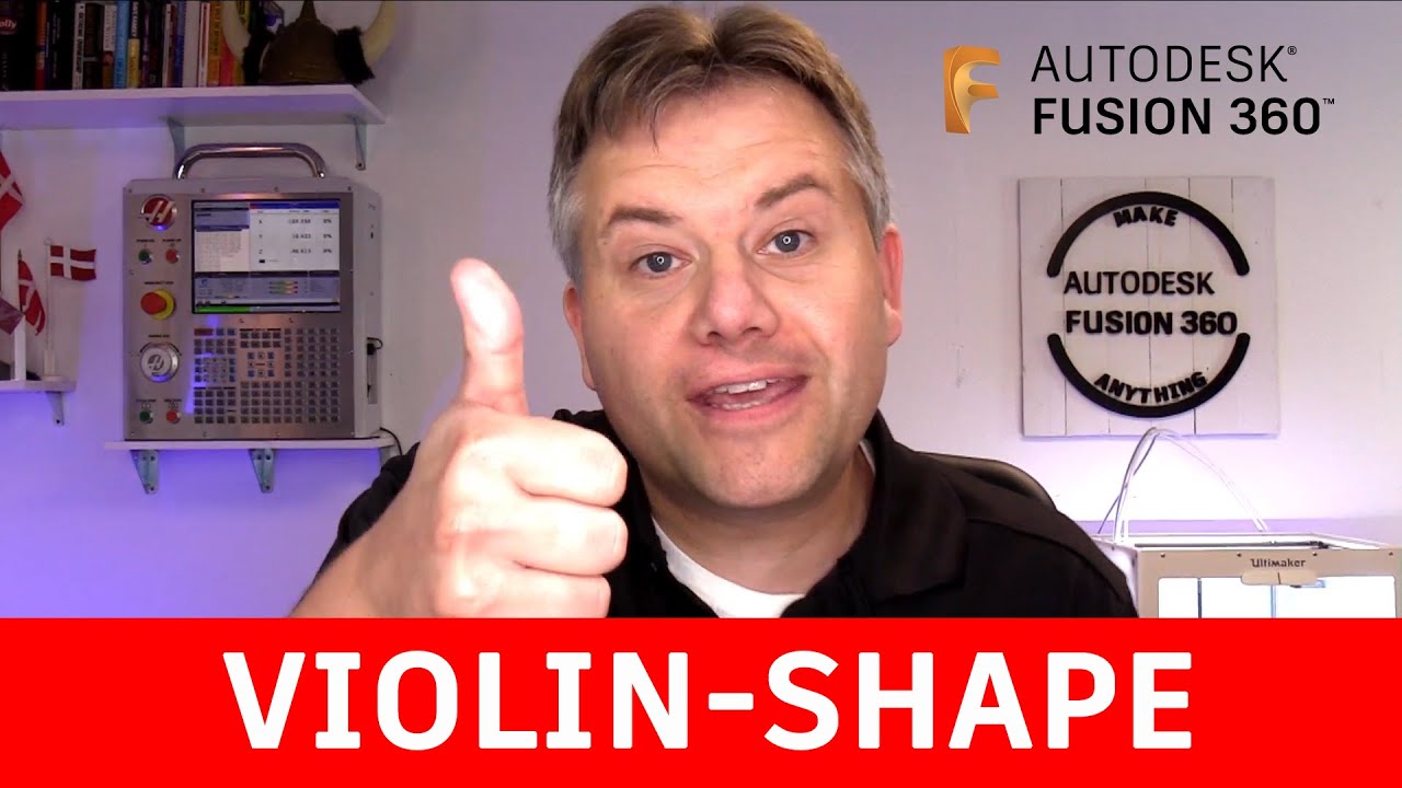 Fusion 360 — How To Model a Violin Shape — Ask LarsLive