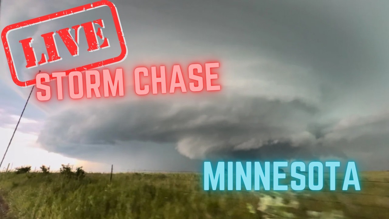 Tornado Threat in Minnesota - Live Chase Archive
