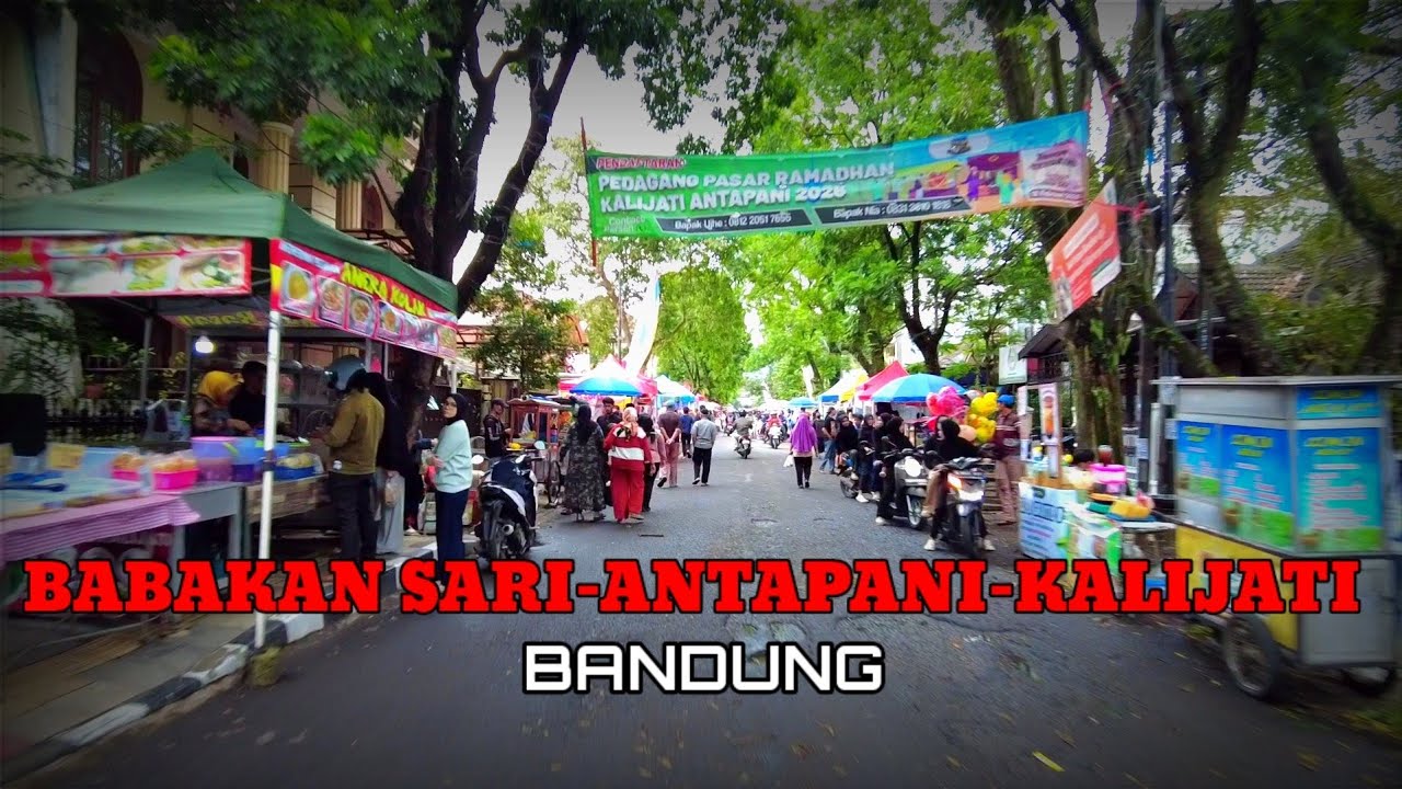 MENELUSURI JALANAN KOTA BANDUNG‼️SORE Menjelang Buka Puasa
