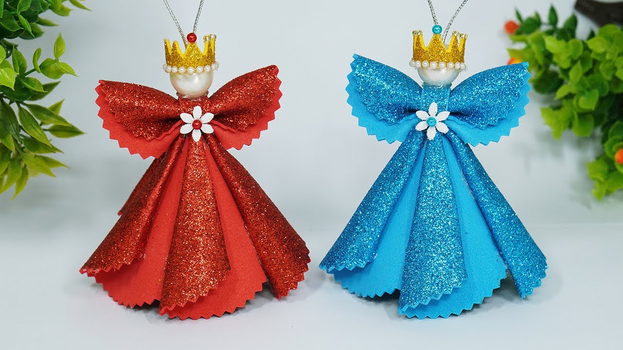 Low Budget DIY Angels Making for Christmas🎄DIY Christmas Ornaments for Decoration Ideas