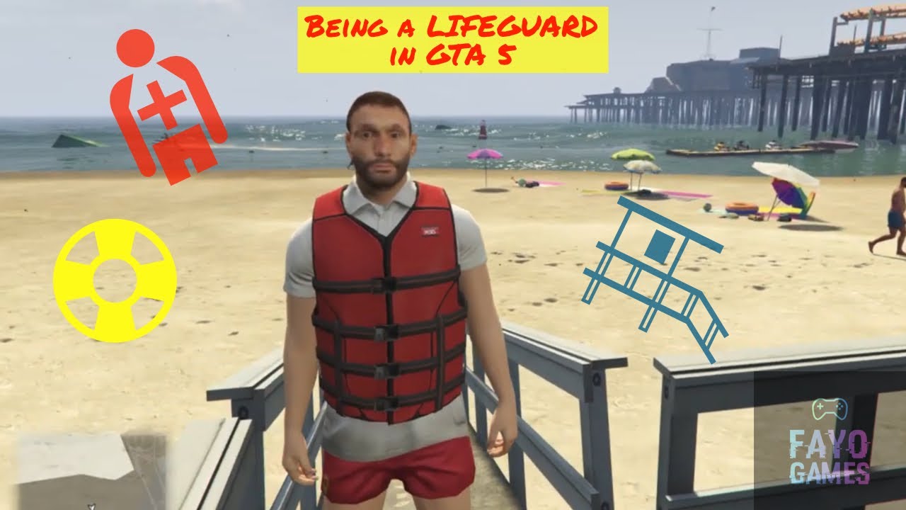 Being a LIFEGUARD in GTA 5
