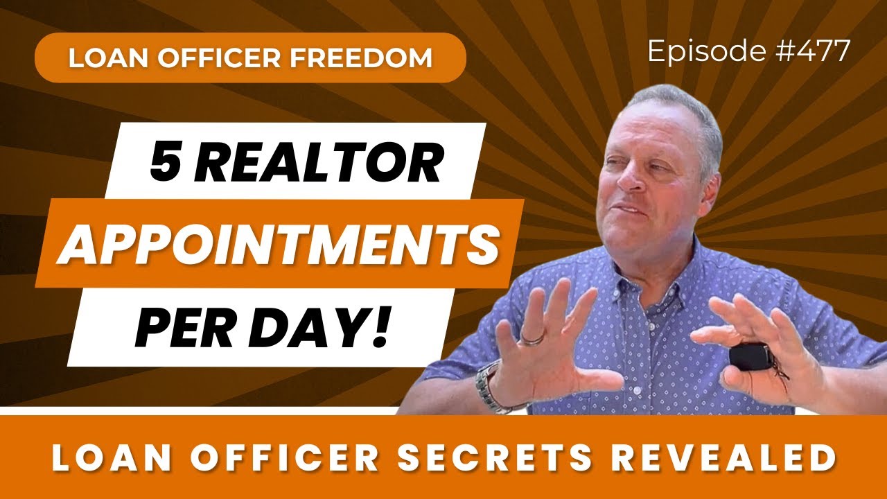 Loan Officer Podcast: How She Sets 5 Realtor Appointments Per Day