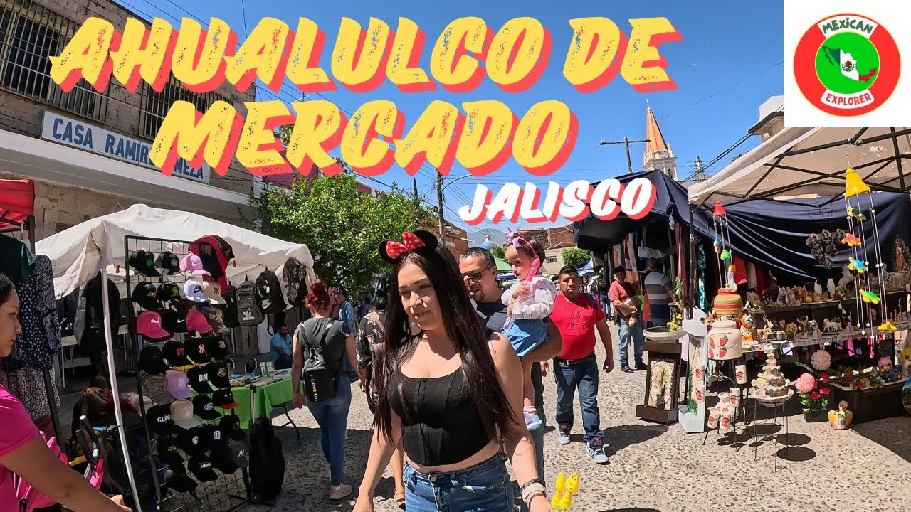Ahualulco de Mercado 4K Walking Tour