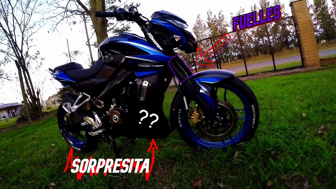 FUELLES + SORPRESA PARA  EL NS200!!💣💥 Modificaciones Estéticas || RamiiStunt