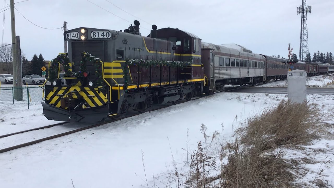 Waterloo Central Railway Christmas train 2025 