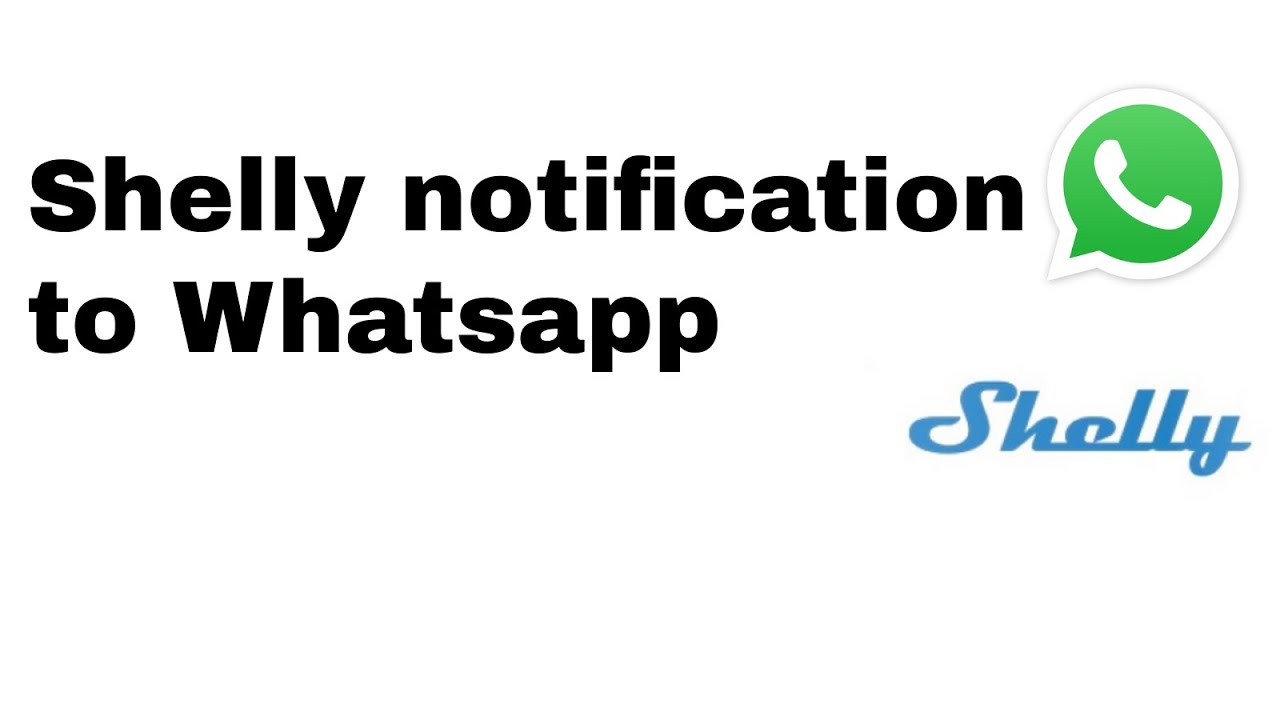 HOW TO: Trigger a Shelly Energy Monitoring webhook to send a whatsapp