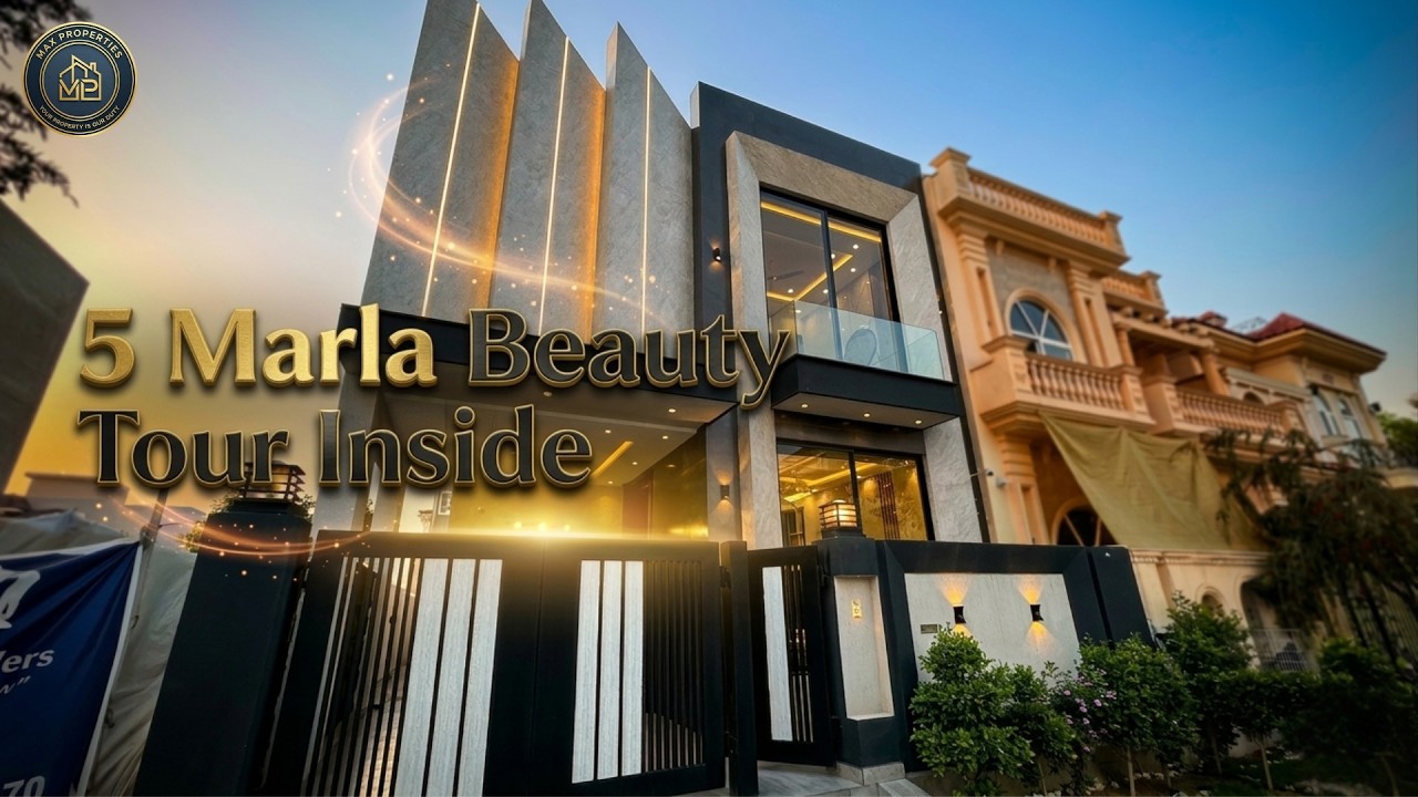 Inside a Stunning 5 Marla Designer House in DHA Lahore Phase 9 Town (Full Tour)