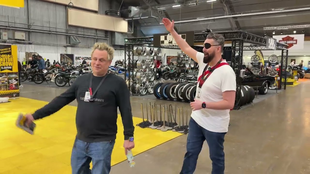 Custom Motor Show 2025 : Kooz & Sir Pierre går igenom Elmia på inflyttningsdagen