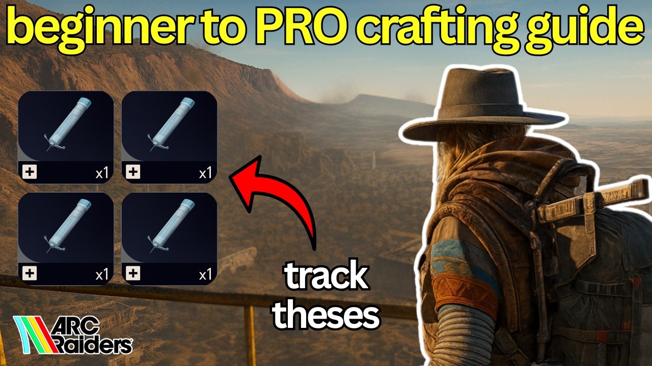 5 minutes to MASTER crafting in ARC raiders
