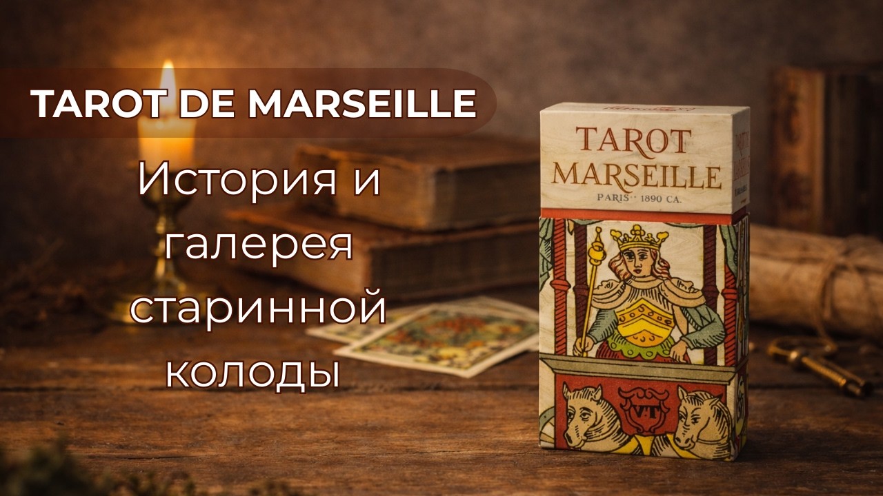 Загадочное Марсельское Таро. Tarot de Marseille. История и галерея старинной колоды