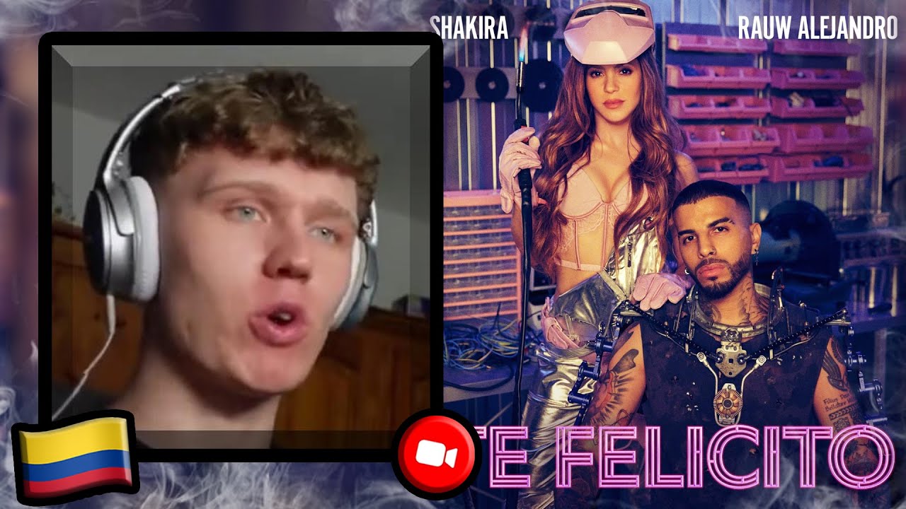 FIRST REACTION TO Te Felicito - Shakira, Rauw Alejandro | Colombian Music Reaction