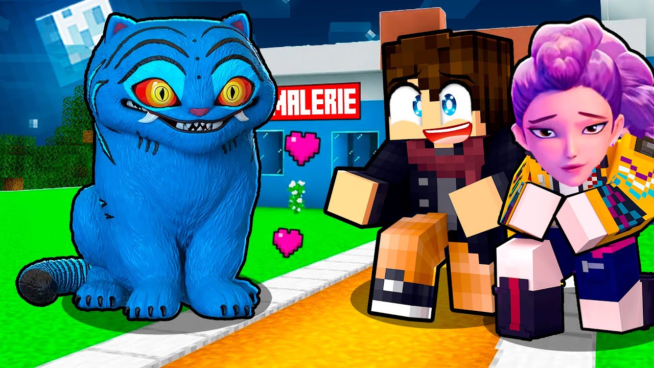 RUMI KPOP DEMON HUNTER n'aurait JAMAIS DU ADOPTER ce TIGRE BLEUE DERPY sur Minecraft !