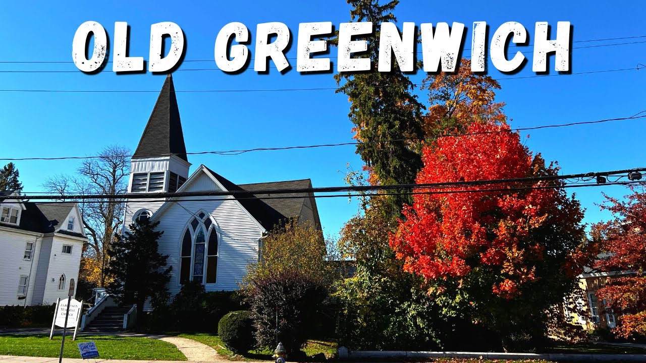 Walking Old Greenwich, Connecticut in November 2022