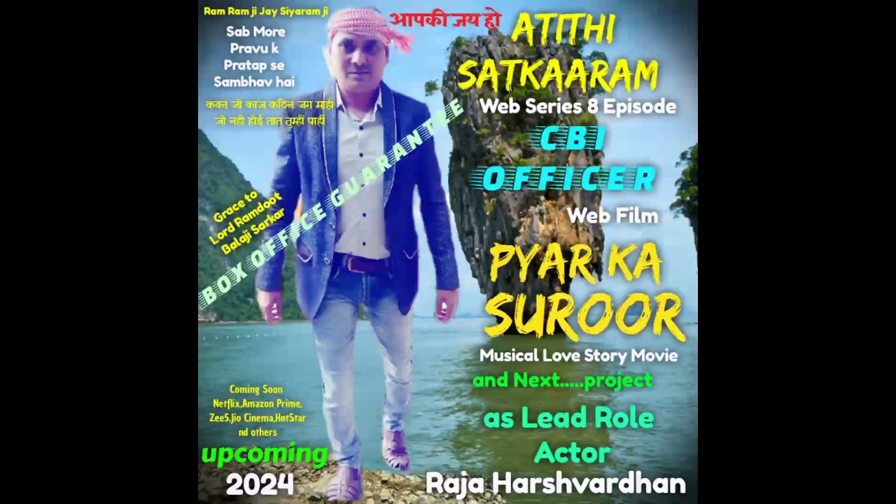 Raja Harshvardhan as Siyaram ji in ATITHI SATKAARAM webseries promotion 2024
