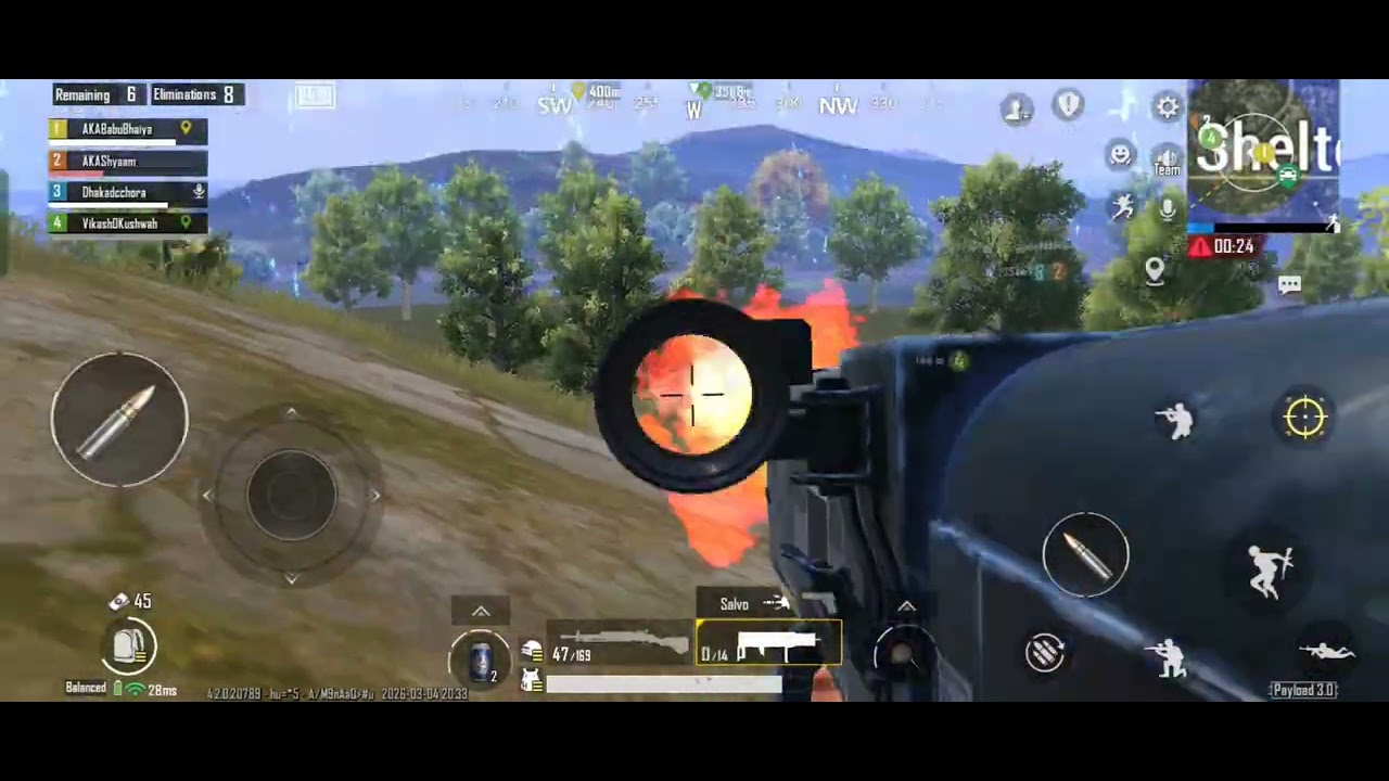 Back to Back Chicken Dinner MVP 🍗🔥 | Kill Competition & Zone Escape | BGMI Payload M202