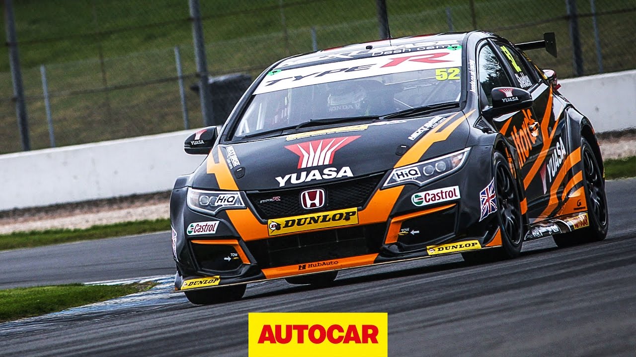 2017 BTCC car driven | Honda Civic Type R tested | Autocar