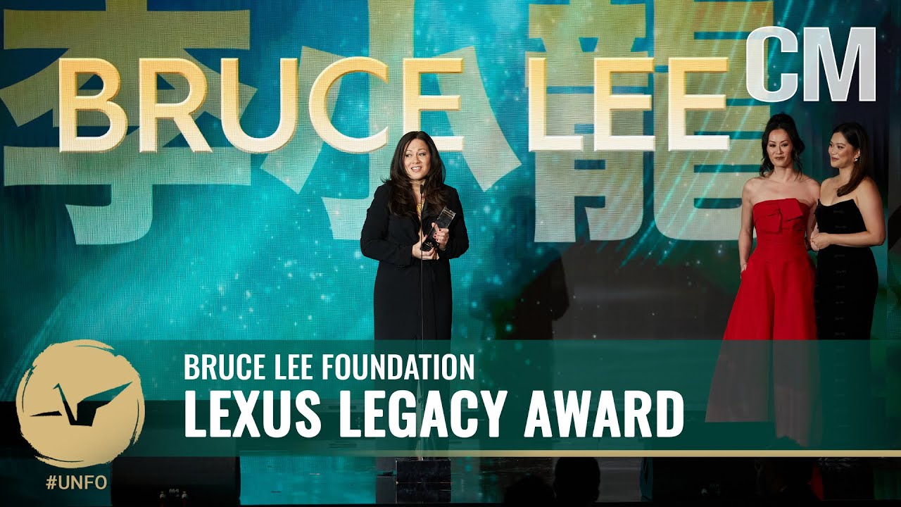 Bruce Lee Wins Lexus Legacy Award at the 21st Unforgettable Gala