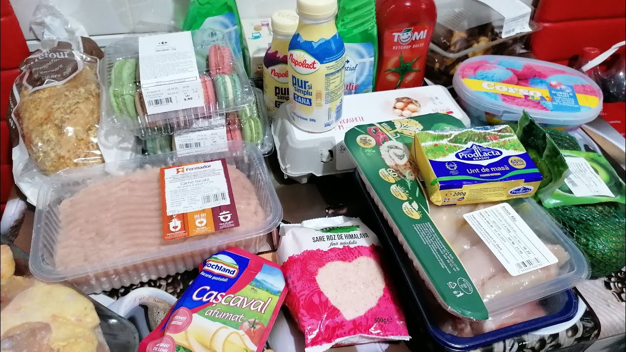 Cumpărături Lidl, Carrefour, Kaufland!