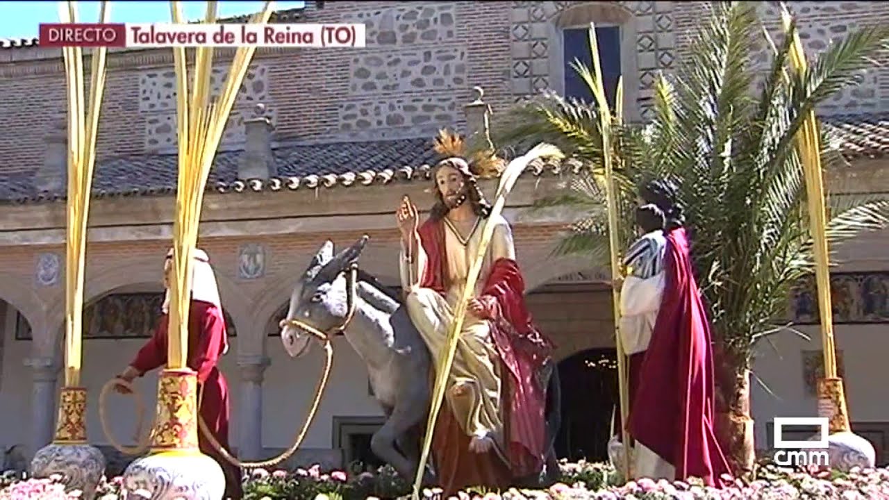 Procesión de 'La Borriquita' desde Talavera de la Reina | Ancha es Castilla-La Mancha