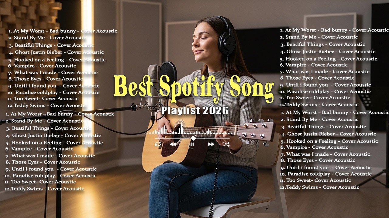 Best Spotify Song 2026 🎵🎧| English Acoustic Love Song | Forever Young, Sailor Song, At my Worst