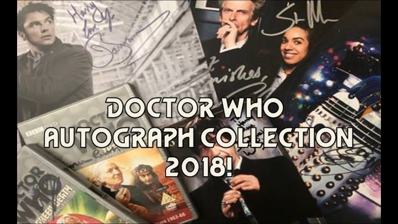 Doctor Who Autograph Collection 2018!
