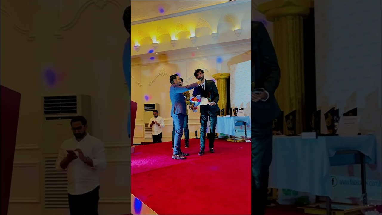 Thank you for Oman social media awards and red carpet